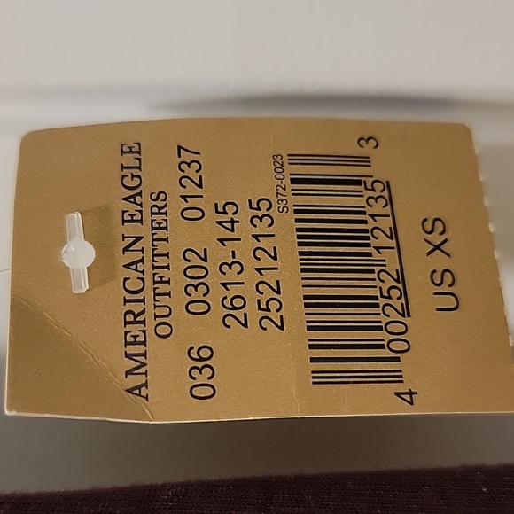 American Eagle Outfitters Rich Plum Essentials Bodysuit Size XS NWT - Picture 3 of 6